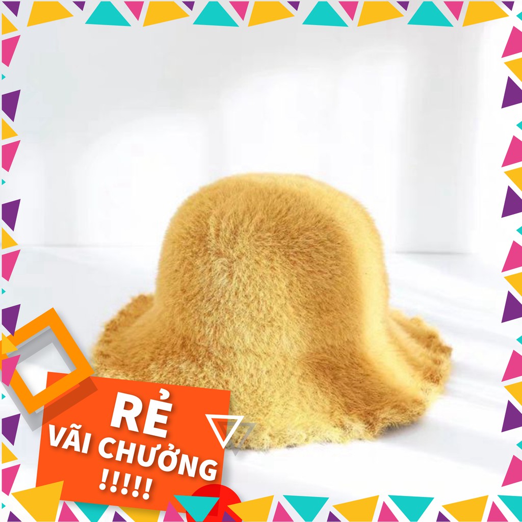 Nón Nữ Cao Cấp Nón Bucket Lông Mềm Thu Đông 2019 Shop Ngọc Trinh Đà Nẵng