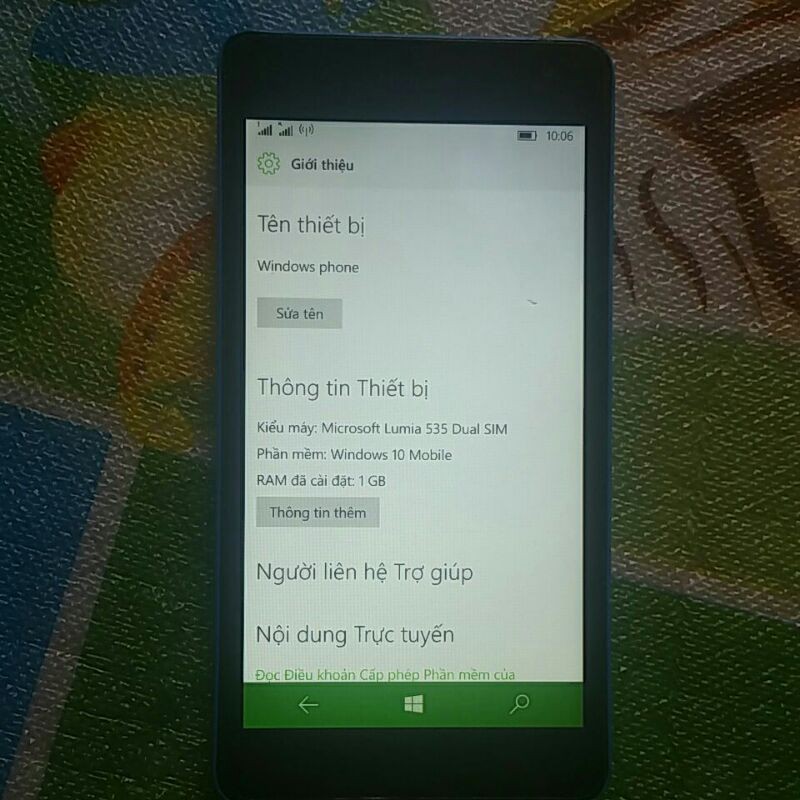 điện thoại lumia 535