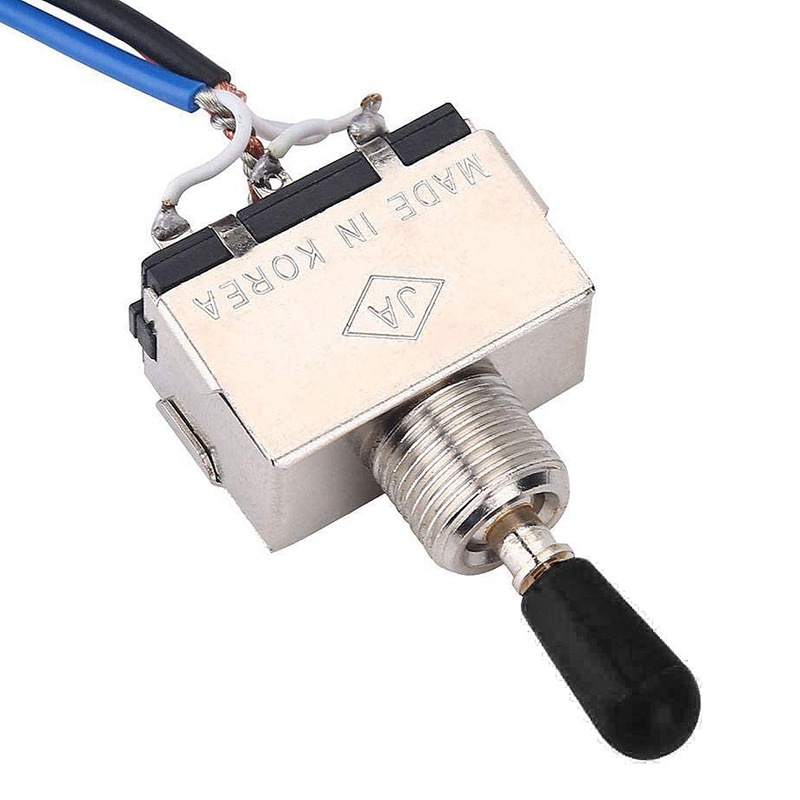 Bộ Dây Công Tắc 2T2V 3 Chiều 500K Thay Thế Cho Đàn Guitar Điện Les Paul LP