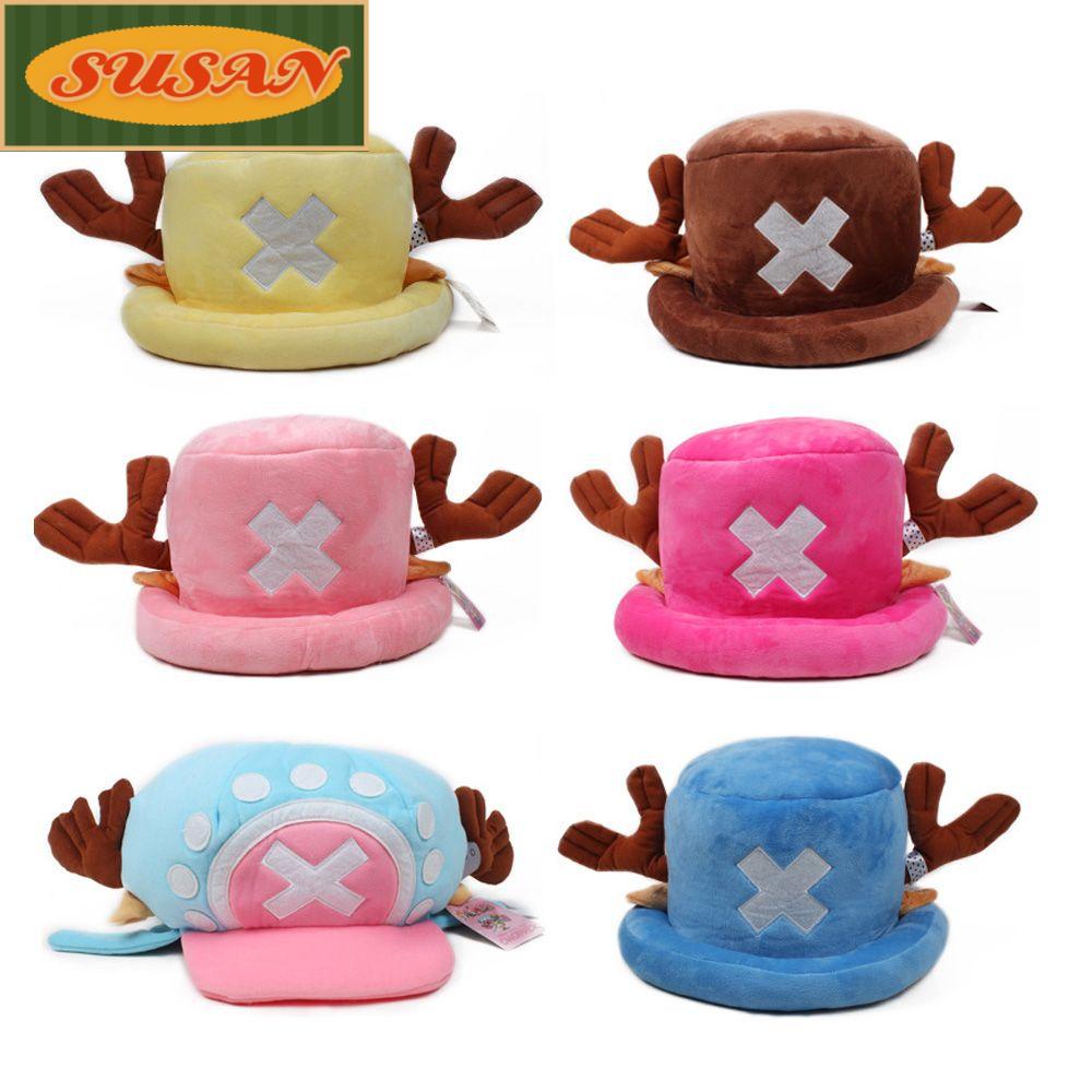 SUSANS Cute Plush Hat Photograph Tony Chopper One Piece Winter Autumn Hats Casual Cap Female Beanie Caps Warmer Bonnet Woman/Men Cartoon/Multicolor