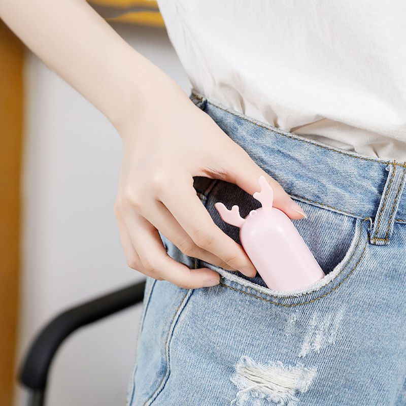 Quạt Điện USB Cầm Tay Mini 2000mAh 2 Tốc Độ Tiện Dụng Cho Phòng Ngủ