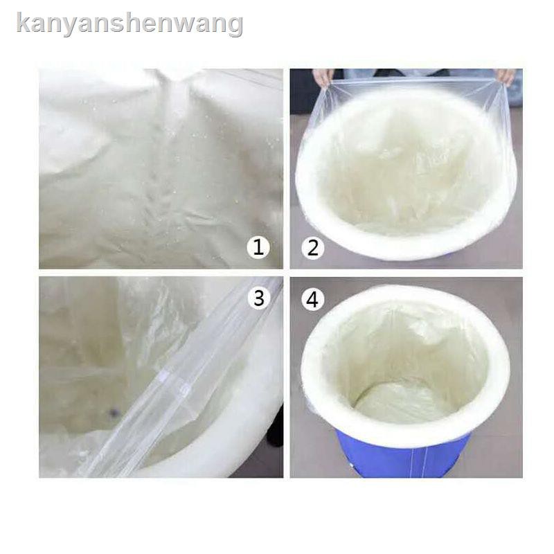 Túi Nhựa Dày Hình Tròn Cỡ Lớn Gấp Gọn Tiện Dụng Khi Tắm | BigBuy360 - bigbuy360.vn