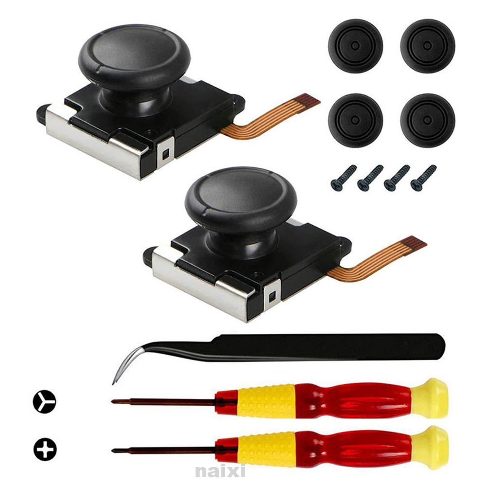 13pcs Joystick Kit Professional Repair Analog Game Replacement Part Alloy Steel 3D Tri Wing Cross Screwdriver For Switch