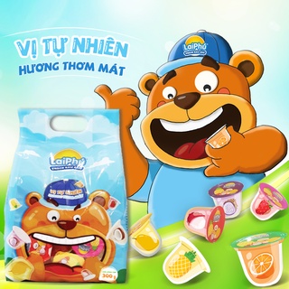 Thạch Rau Câu Lai Phú Vị Trái Cây 300G