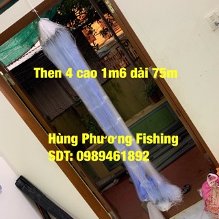 Lưới đánh cá 8p cao 1m6 dài 75m