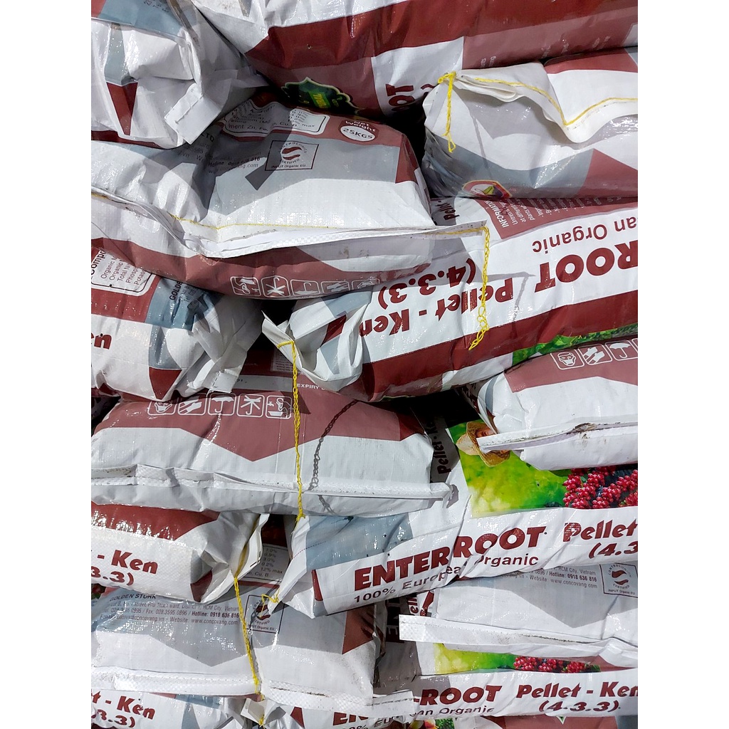 Phân bón Hữu cơ Bỉ ENTER-ROOT 4-3-3-75 OM  - sản phẩm thuộc Tập Đoàn Con Cò Vàng nhập khẩu