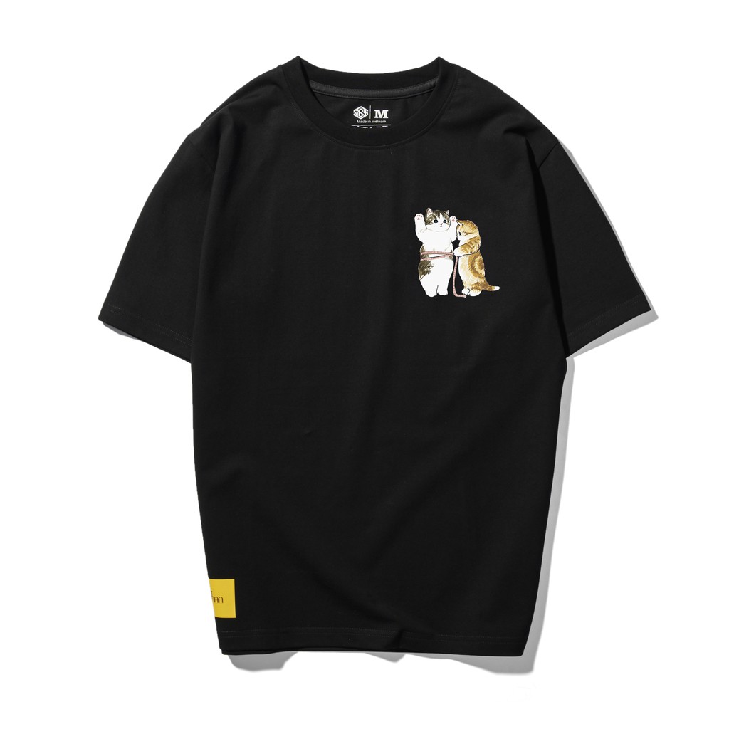 Áo thun apollo mini SGES dáng tay lỡ form rộng unisex