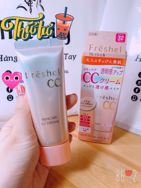 Kem nền CC cream Kanebo Freshl Nhật Bản
