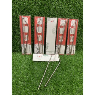 Ống hút ☘️VIỆT NHẬT☘️Bộ ống hút được làm bằng inox 304 (Cong, thẳng & cọc rửa),tái sử dụng và thân thiện với môi trường