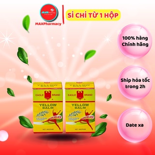 Dầu cù là con ó eagle yellow balm lọ 40g - maxpharmacy