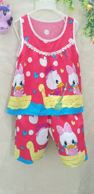 Bộ tone bé gái từ  bông chân sise:6   từ 16 đến 19 kg