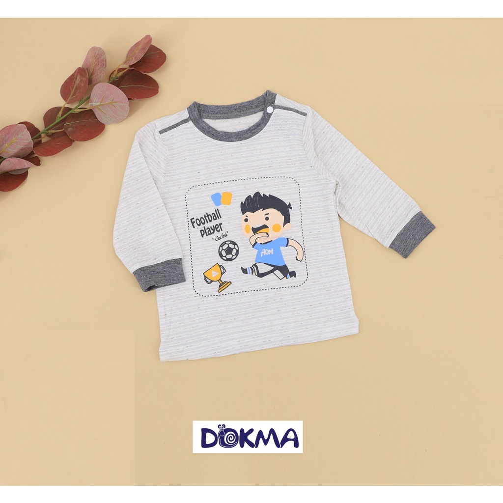 JB288A Áo cài vai dài tay của Công ty TNHH Dệt May DOKMA (6-24M)