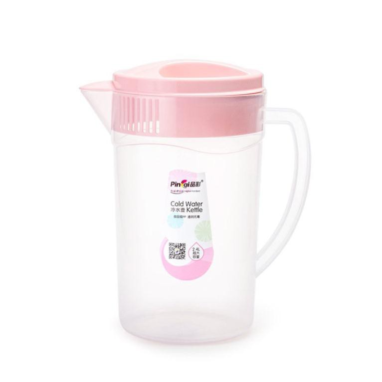 Bình đựng nước nhựa gia đình có tay cầm cao cấp 2400ml,bình nhựa đựng nước uống gia đình MT 3222