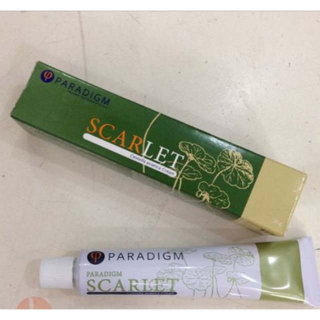 SCARLET cream kem mờ sẹo Chiết xuất từ rau má Centella asiatica tube 20gr