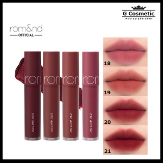 Son Kem Lì Romand Zero Velvet Tint