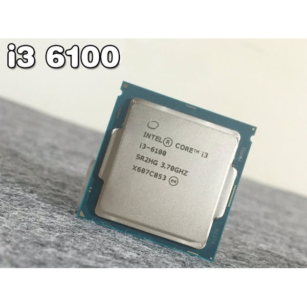 Bộ vi xử lý CPU i3 6100 Bảo hành 03tháng tặng keo