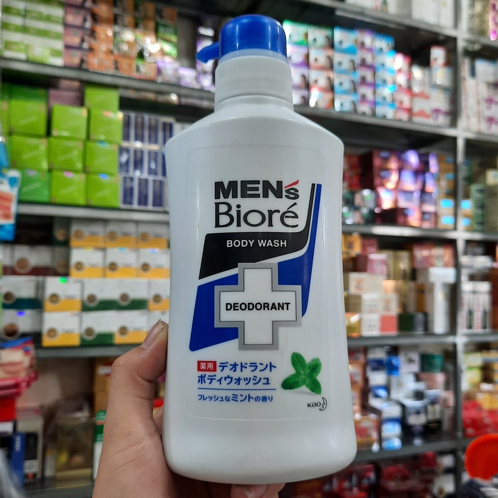 Sữa tắm khử mùi nam Bioré Men's Deodorant 440ml Nhật Bản