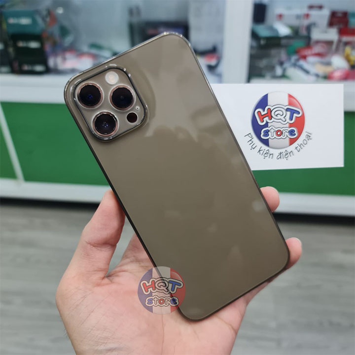 Ốp lưng siêu mỏng trong suốt Ultra Slim 0.4mm IP 12 Pro Max / 12 Pro