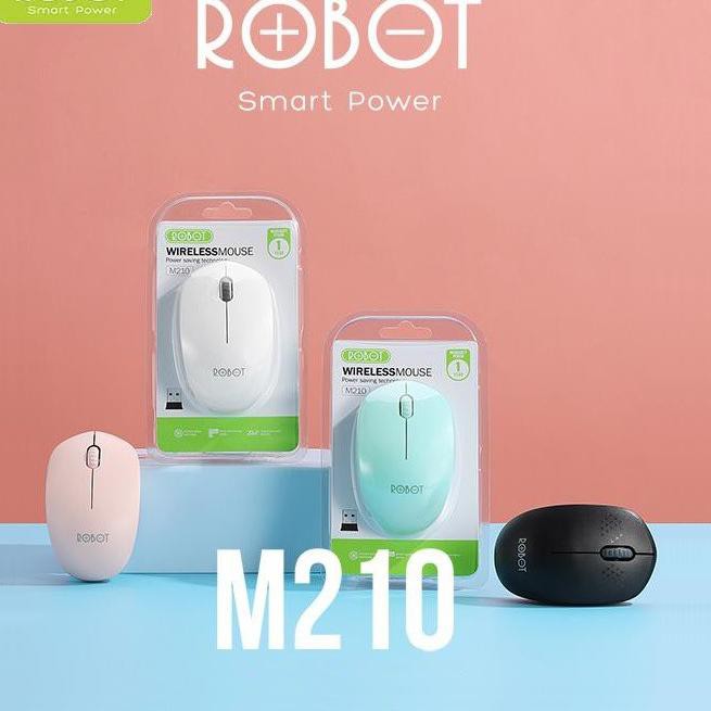 Chuột Quang Không Dây M210 2.4g 1600dpi Màu Xanh Lá | BigBuy360 - bigbuy360.vn