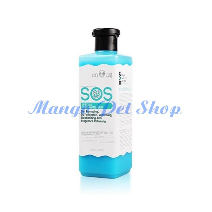 Sữa Tắm SOS Đặc Biệt Dành Cho Chó Lông Trắng 530ml