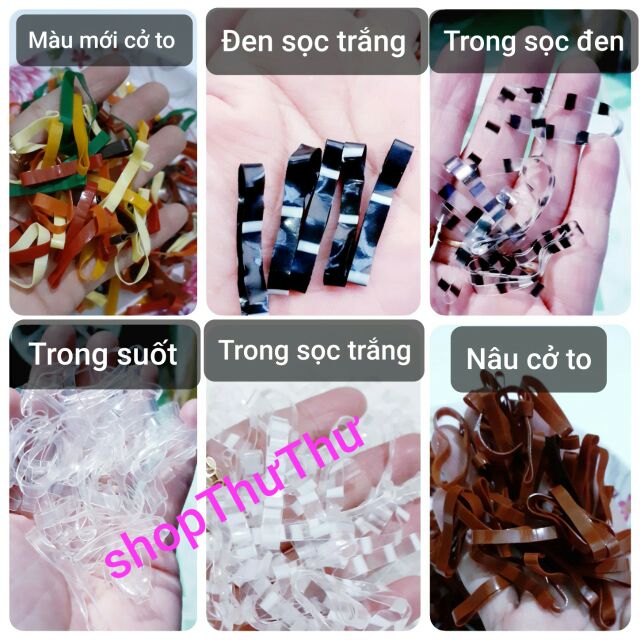Sỉ 1kg thun cột tóc mẫu mới nhất (cở to)