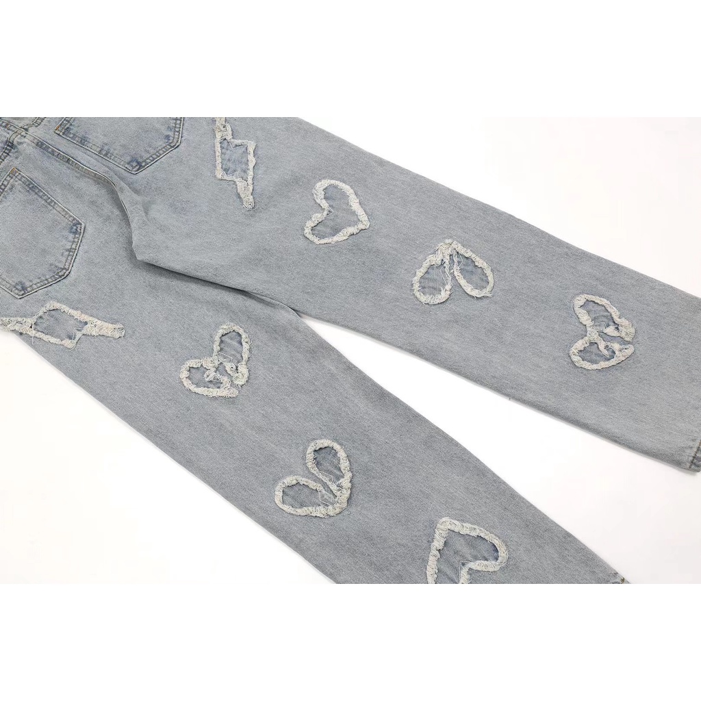Quần ống xuông custom heart P51