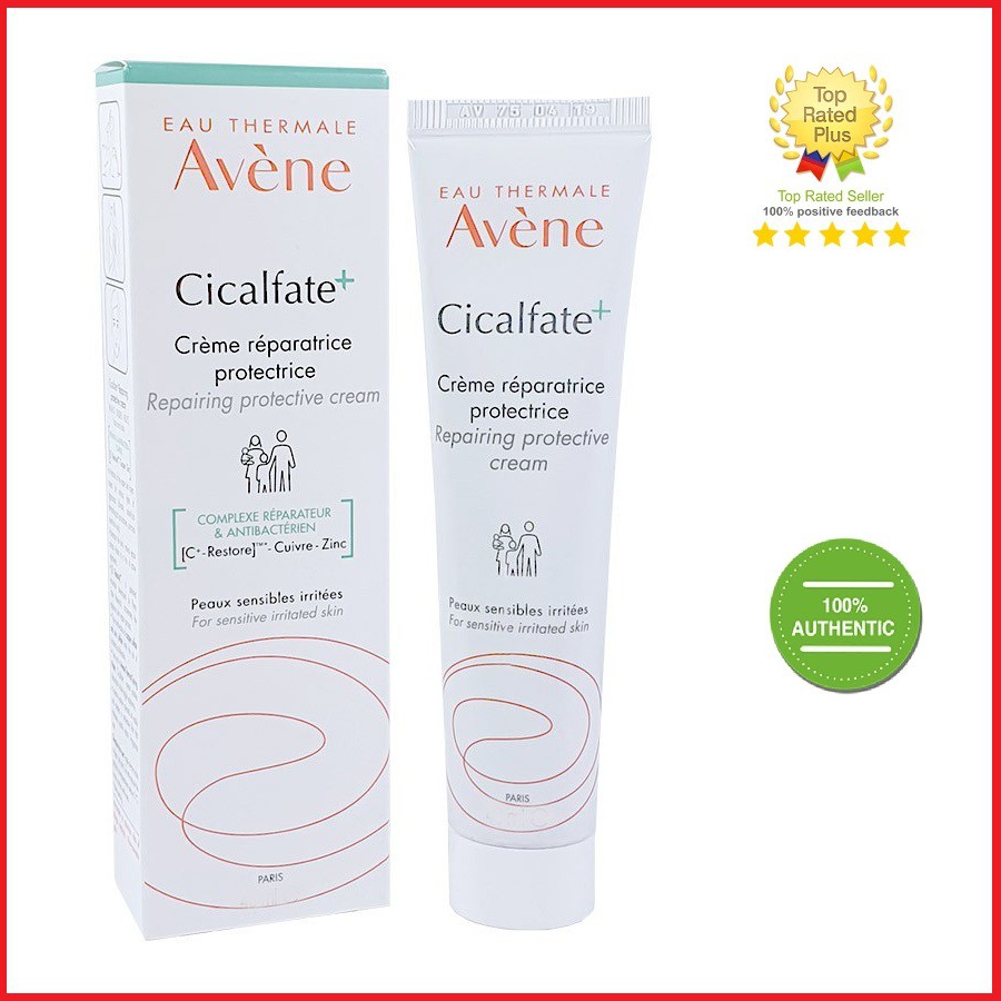 Avene Cicalfate Repair Cream Kem Phục Hồi Làm Lành Sẹo Và Cấp Ẩm Cho Da 40ml - 100ml