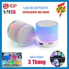 Loa Bluetooth Mini ( Kết hợp đèn LED đẹp mắt )