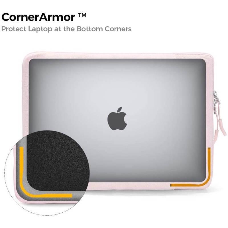 TÚI CHỐNG SỐC TOMTOC (USA) 360* PROTECTIVE MACBOOK PRO 14″ PINK A13-D2C1