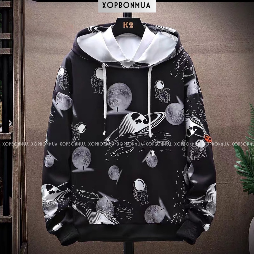 Áo Có Mũ Cho Bé Trai 20-65Kg 🍐🍐 Áo Hoodie Bé Trai Size Đại - Shop Bốn Mùa