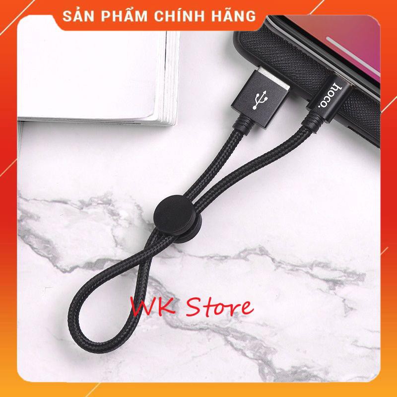 Cáp sạc nhanh 25cm Hoco X35 (iphone,Type C,Micro) chính hãng