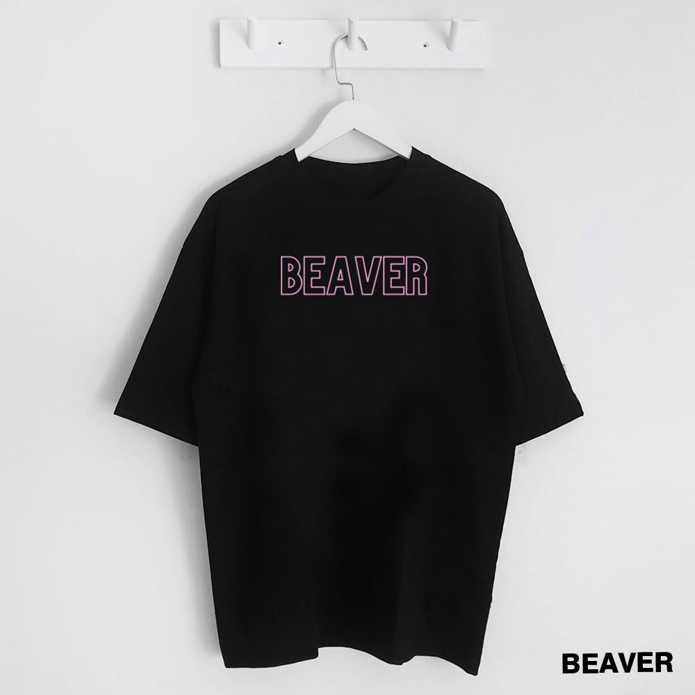 Áo thun Beaver Tee BEAVER tím Local Brand tay lỡ form rộng nam nữ Unisex Freeship Extra