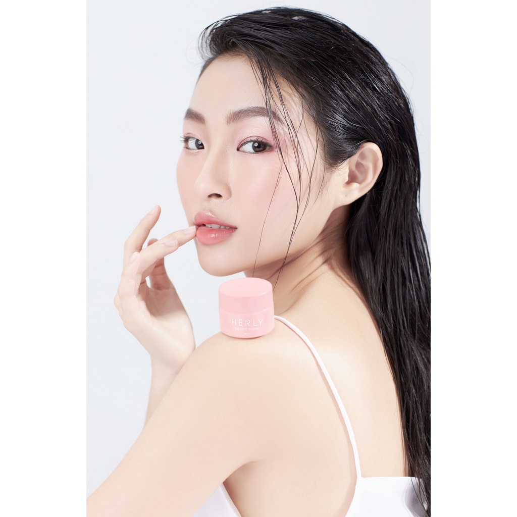 Tẩy tế bào chết môi HERLY Lip Scrub 20ml dưỡng môi mềm mịn [HL02]