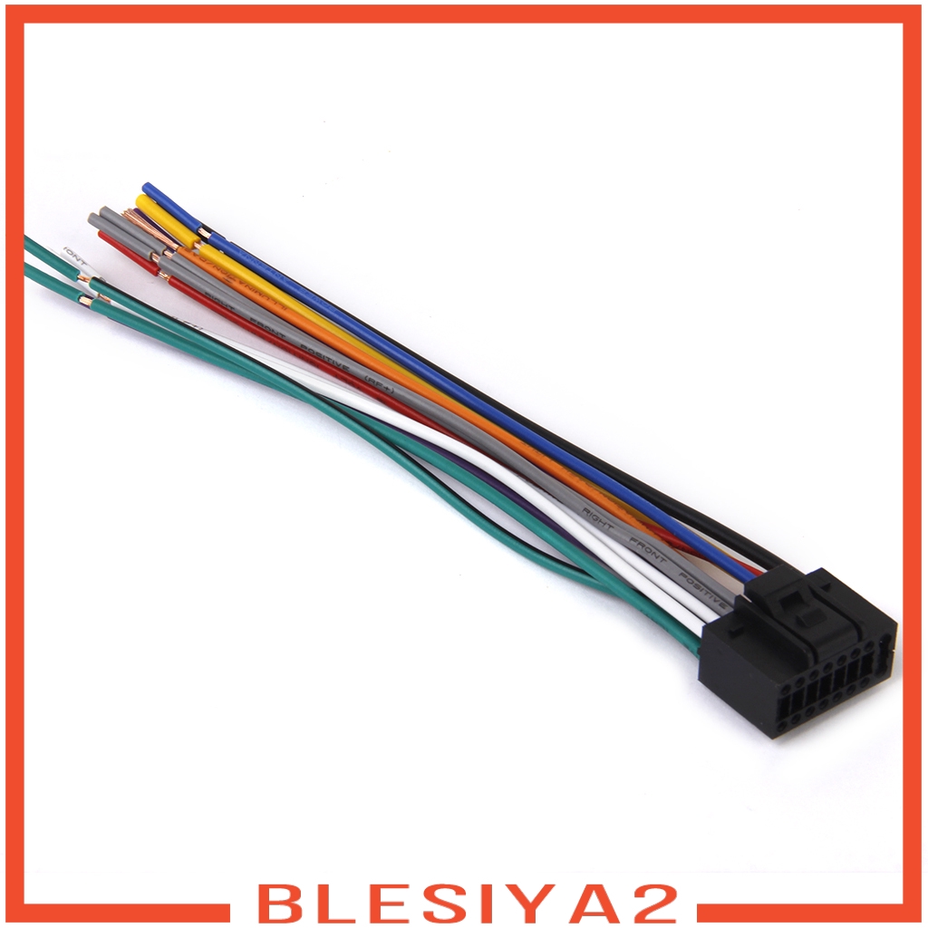 Bộ 2 Dây Cáp Cắm Đầu CD Radio Kenwood Cho Xe Hơi