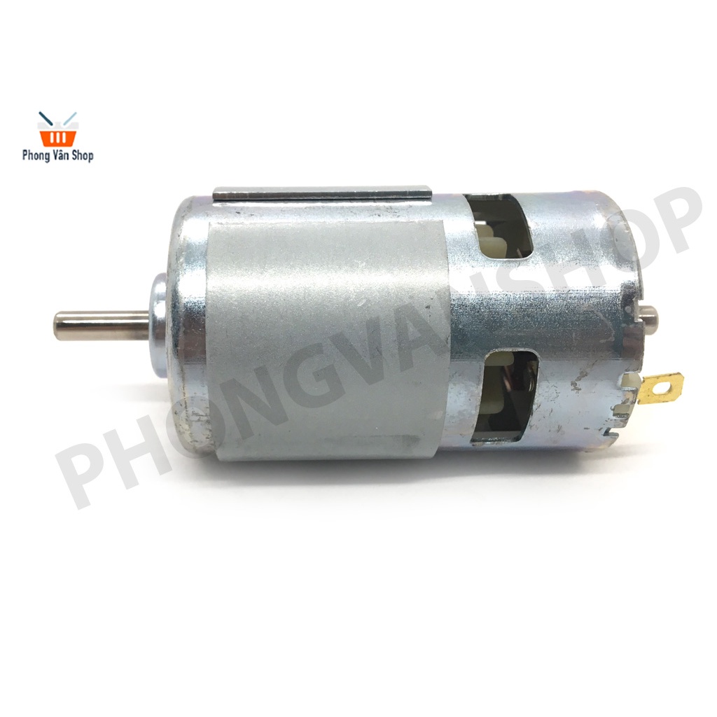 Motor 775 12v-24v 12000rpm - Chế mô tơ quạt