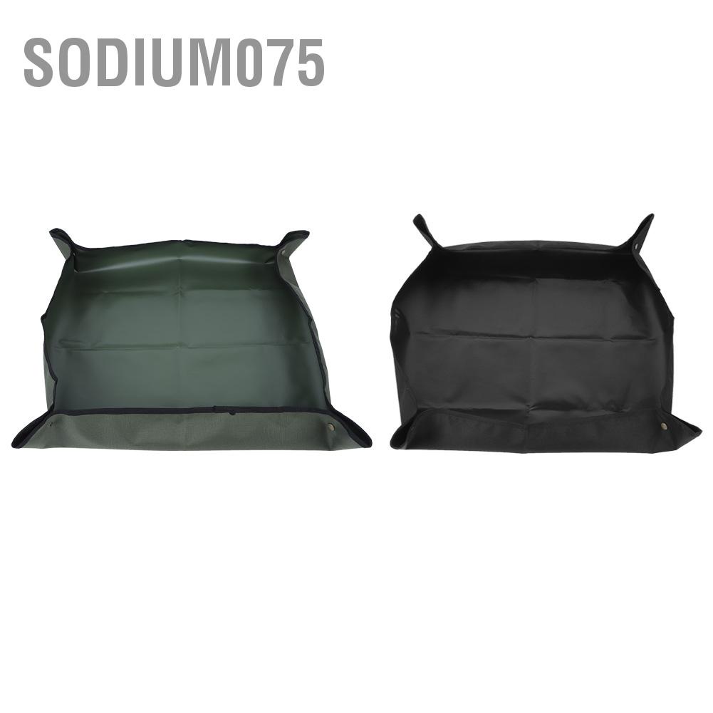 Sodium075 Garden Plant Seedling Repotting Tray for Indoor Flower Transplanting Operating Tidy Potting Mat