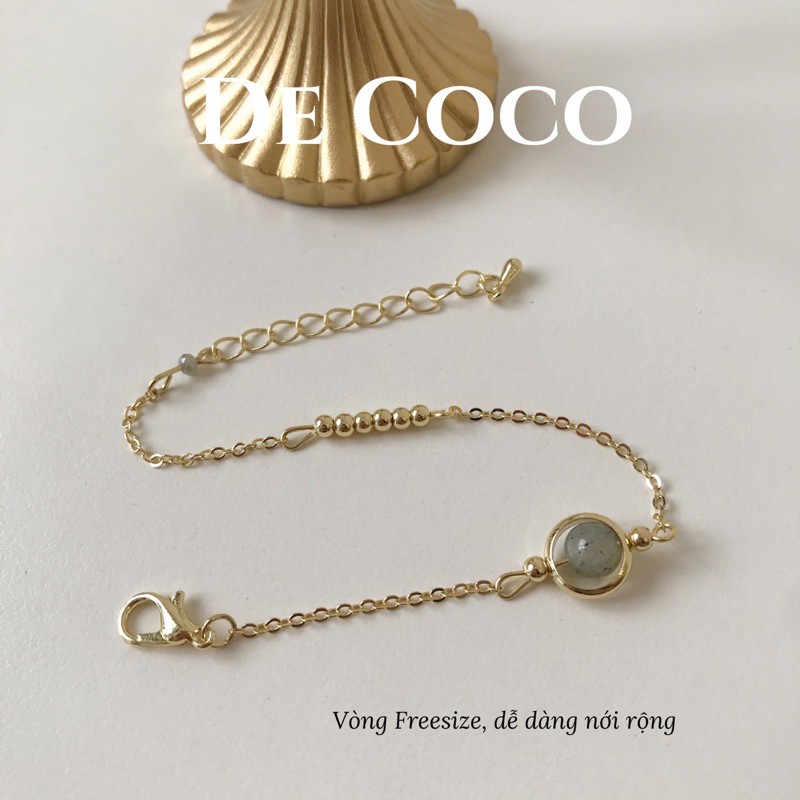 [Mã FAMAYFA giảm 10K đơn 50K] Vòng tay nữ sao Thiên Vương Uranus decoco.accessories | BigBuy360 - bigbuy360.vn