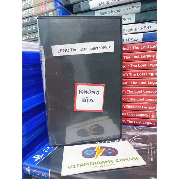 Thẻ Game Nintendo Switch: LEGO The Incredibles