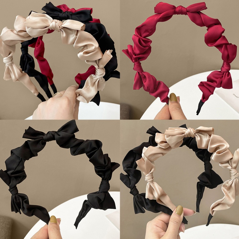 Flgo Băng Đô Nơ Ruy Băng Xếp Ly Thanh Lịch Trang Trí Sự Kiện Sân Khấu Trình Diễn Sân Khấu Đặc Biệt