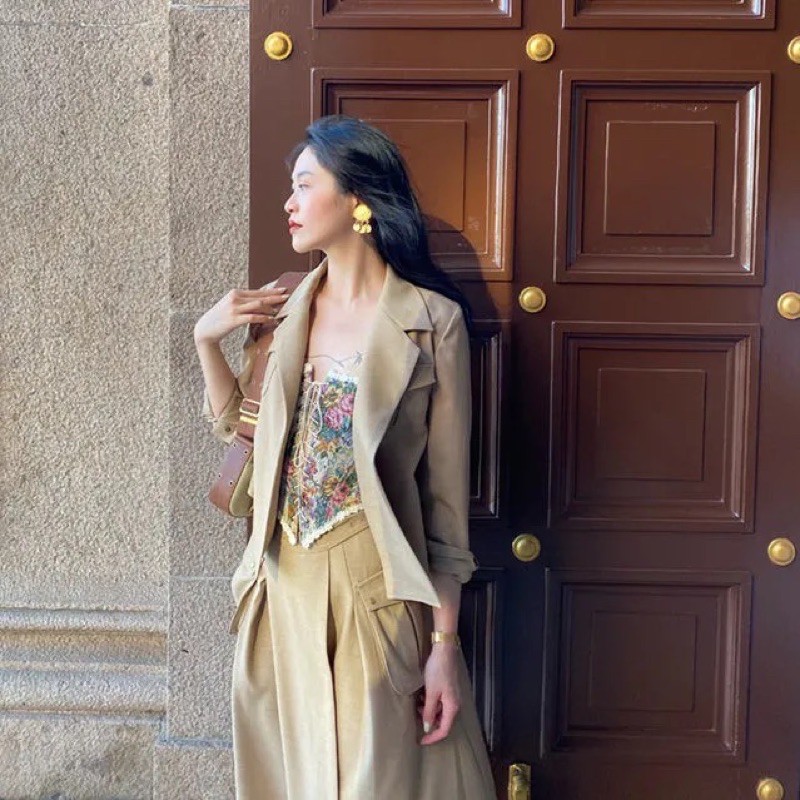 Có sẵn | Áo corset vintage