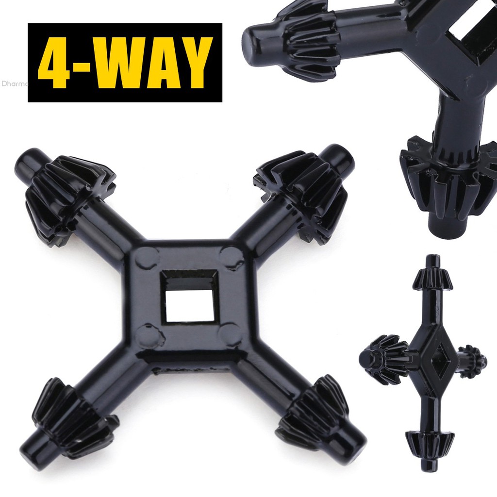 Khóa Ngàm Kẹp Mũi Khoan 4 Chiều 6mm / 9mm / 10mm / 13mm