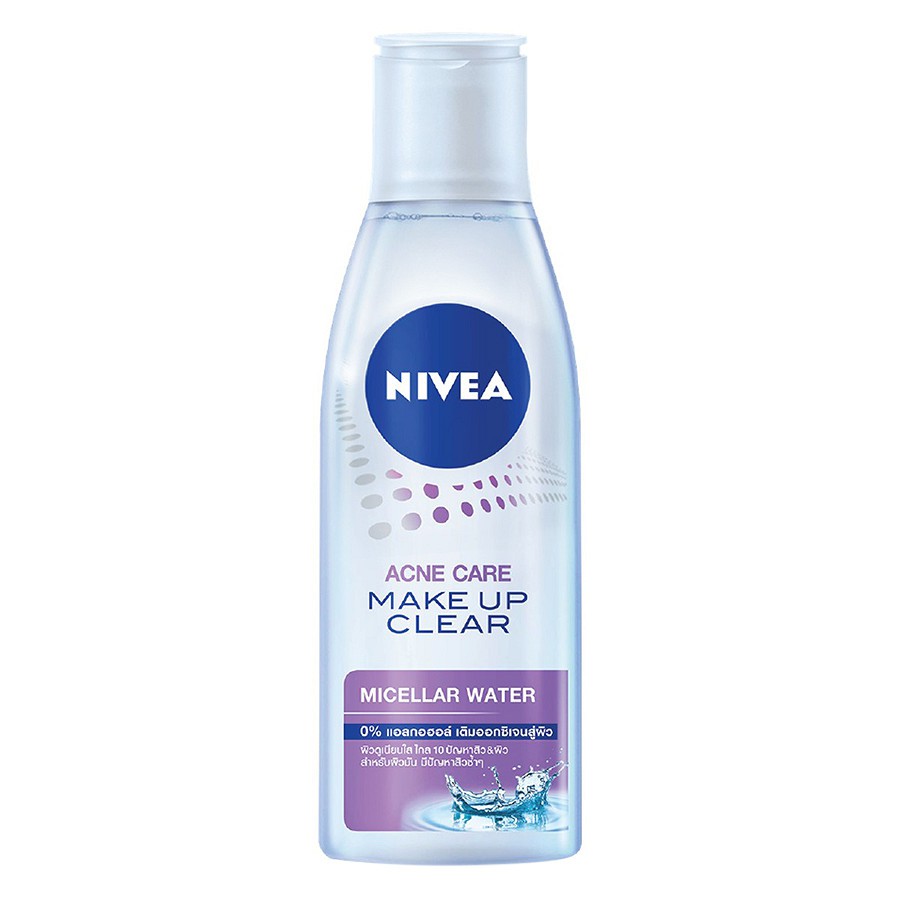 Nước Tẩy Trang Ngừa Mụn Nivea Acne Care Make Up Clear Micellar Water 200ml (Thái Lan)