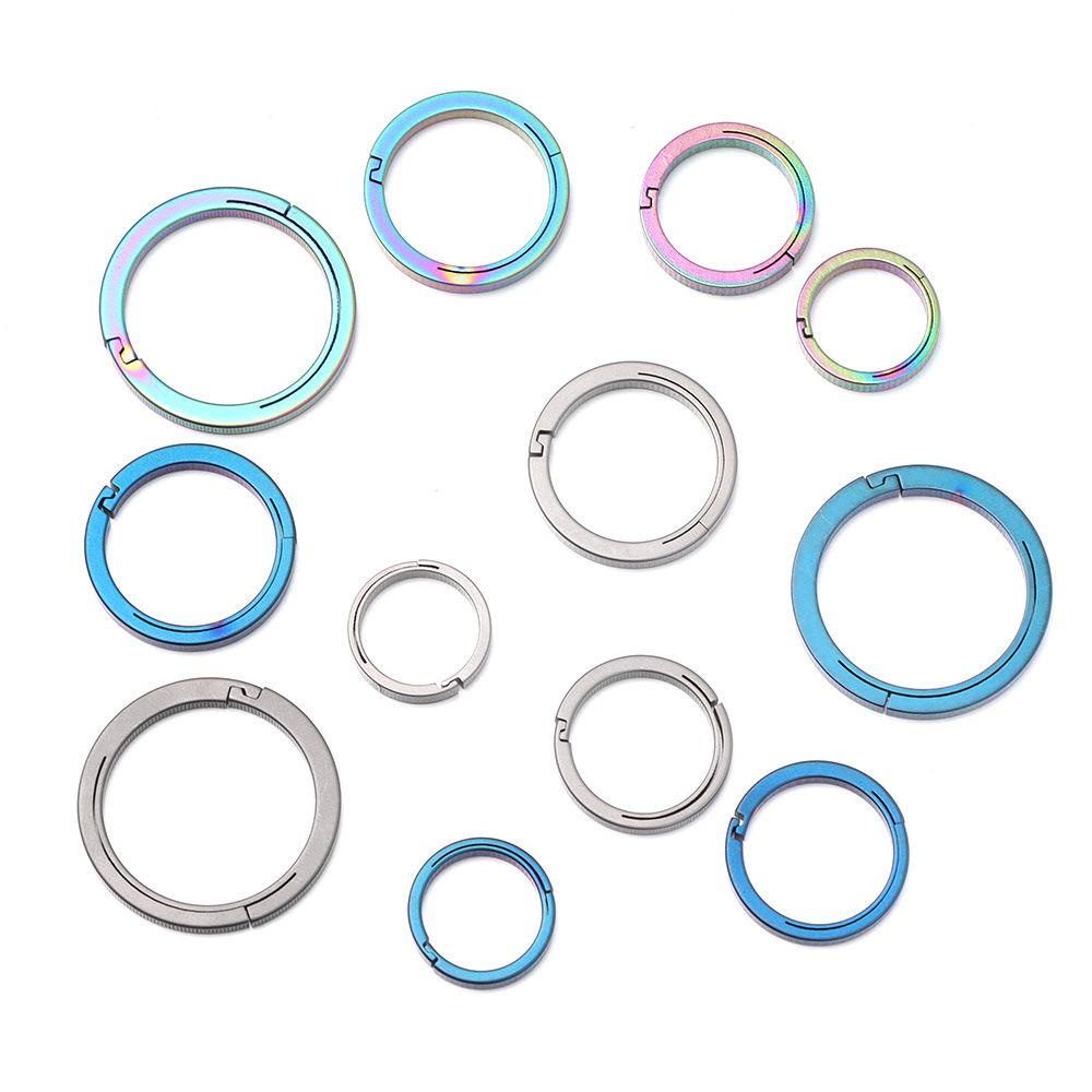 MUVAKO Móc Khóa Tròn Kẹp EDC Dùng Đi Cắm Trại / Du Lịch Ngoài Trời