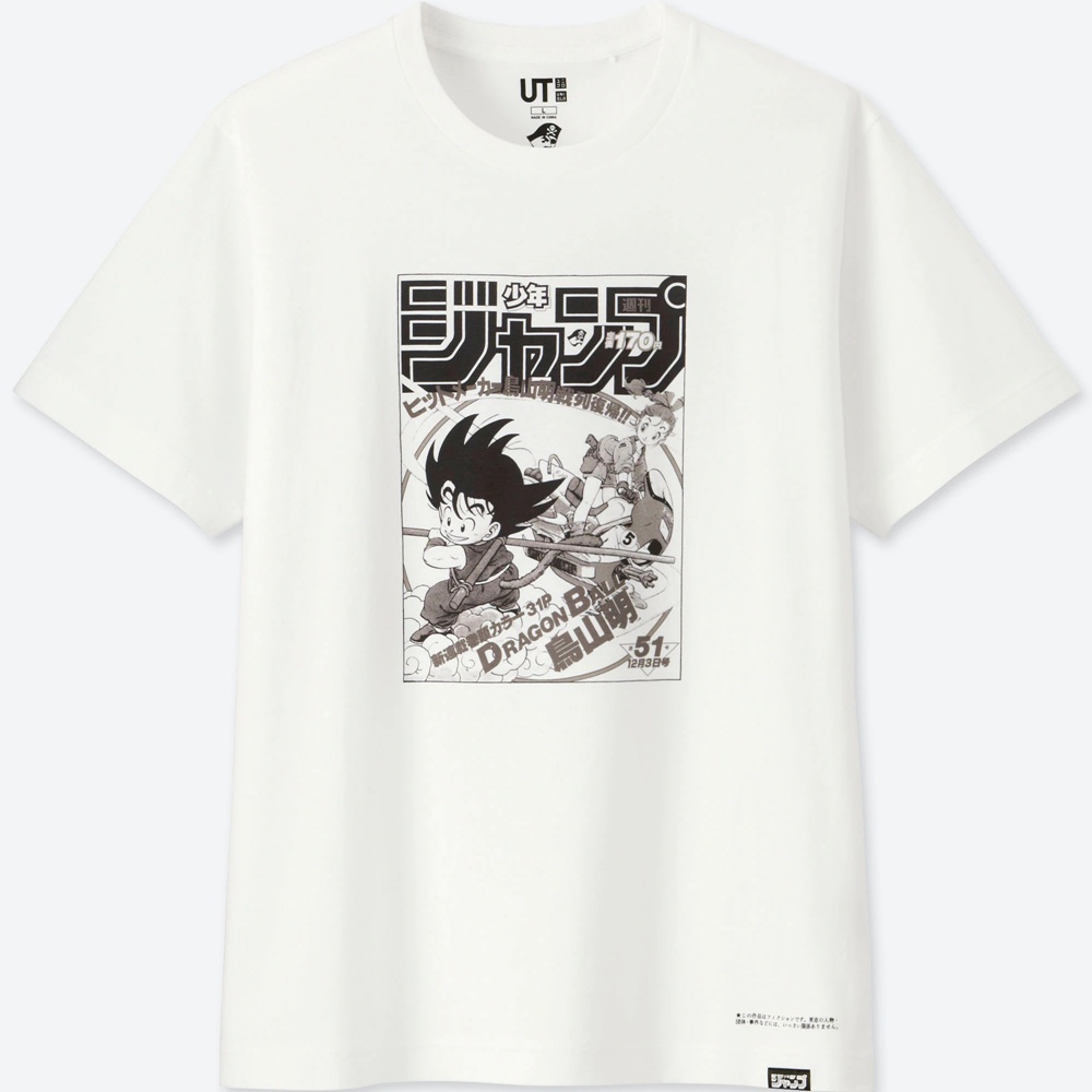Áo Thun Thời Trang In Hình Truyện Tranh Dragon Ball UT Uniqlo J Cho Nam Và Nữ