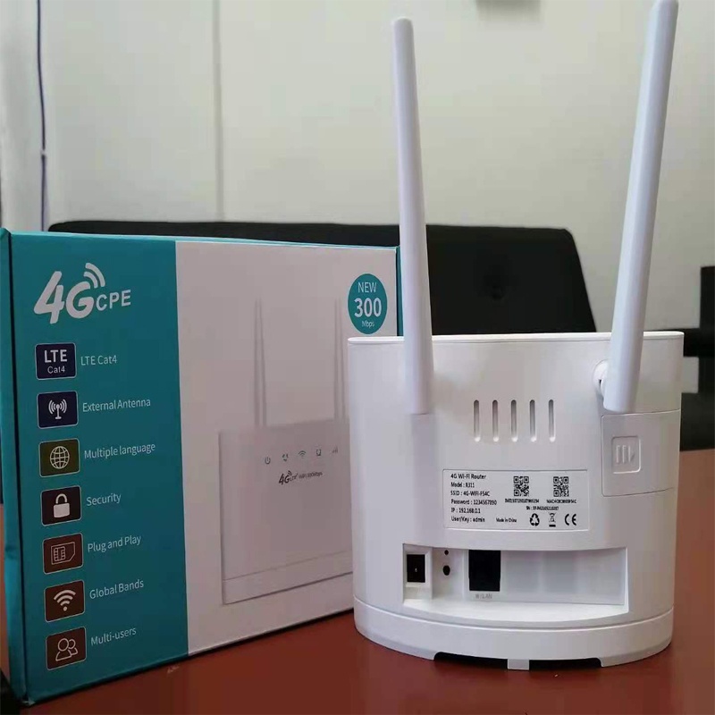 Bộ phát wifi từ sim 4g R311 Kết nối 32 thiết bị, lắp đặt camera, oto, xe khách