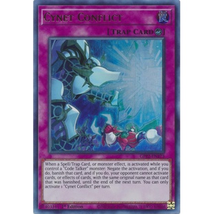 Thẻ Bài Yugi-Oh Tiếng Anh: Cynet Conflict - GFP2-EN173 - Ultra Rare 1st Edition