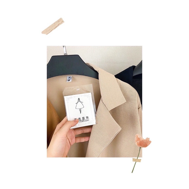 BLAZER 2 túi nút đen - 22.Lystore | BigBuy360 - bigbuy360.vn