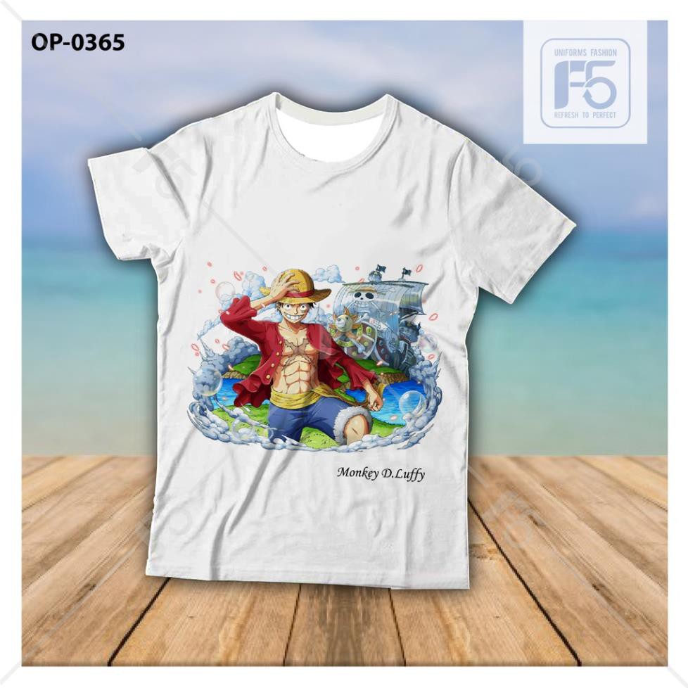 Áo Thun Áo Phông OnePiece - Luffy OP365