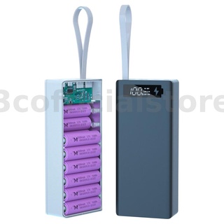 Vỏ Pin Sạc Dự Phòng 16 Phần Tự Lắp Ráp Diy C16 18650 5V 2.1A