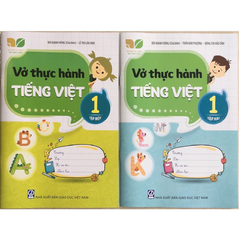 Sách - Vở thực hành Tiếng Việt lớp 1 - Kết nối tri thức với cuộc sống - NXB Giáo dục